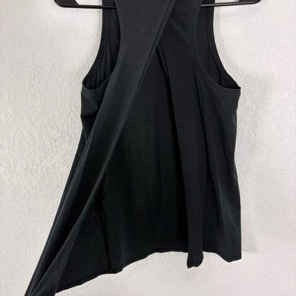 Lululemon‎ Slit Back Black Tank Top
